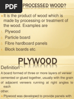 Processed Wood