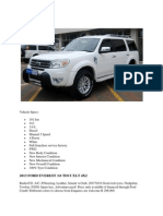 Vehicle Specs