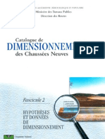 Catalogue de Dimensionnement Des Chaussées Neuves - (Fascicule2) - CTTP