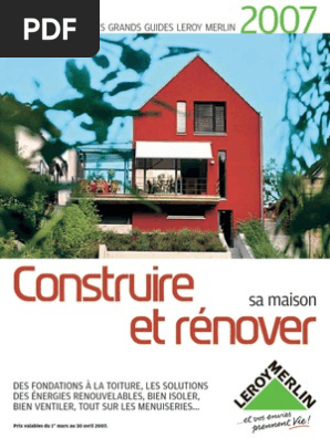 33509566 Leroy Merlin Bricolage Grand Guide Construire Et