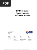 BD FACSCanto Flow Cytometer Reference Manual