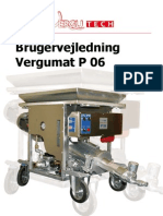 Brugervejledning Vergumat P06