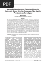 Download investigasi terhadap disposisi dan pemecahan masalah by Pusti Alaufa SN117973913 doc pdf