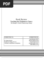 Download Book Review on Teaching the elephant to dance by Anurag Kalita SN11797493 doc pdf