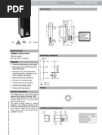 Distance measurement sensor with IO-Link interface