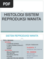 anatomi dan fisiologi sistem reproduksi wanita Histologi Sistem  Reproduksi 