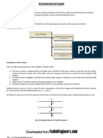 Unsymmetrical Faults