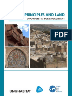 Islamic Principles and Land. Opportunities For Engagement