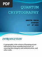 Quantum Crytography Ppt