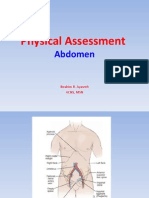 Physical Assessment of Abdomen - Ibrahim Rawhi Ayasreh