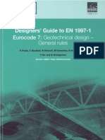 Eurocode 7 Geotechnical Design-General Rules-Guide To en 1997-1