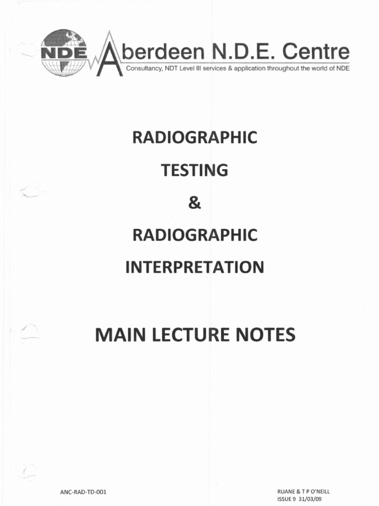 Rad Interpretation Notes | PDF | Radioactive Decay | Neutron
