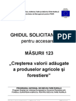 ghidul solicitantului masura 123