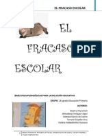 El Fracaso Escolar. Bases Pedagógicas para La Inclusión Educativa