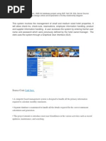 Download Hotel Management System Full With Tabels by Humna Tariq SN118024135 doc pdf