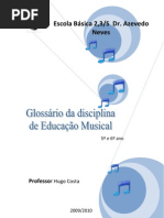 Glossario Ed Musical