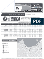 Tarifarios Piriapolis 3 Cuotas Sin Interes Febrero