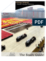 Study Guide - Security Council 1