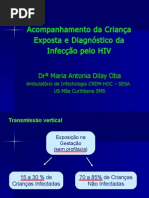 Acompanhamento Da Crianca Exposta M Antonia Dilay Oba