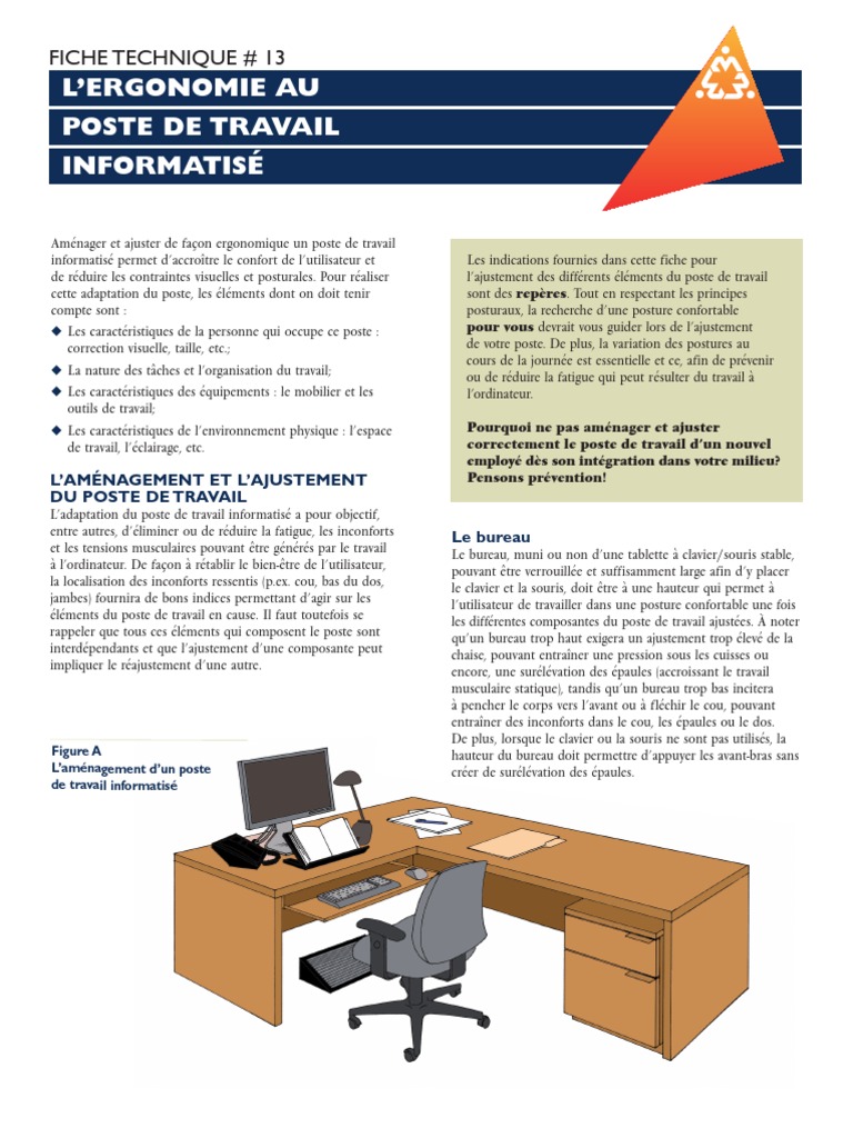 Check-list : Évaluer l'ergonomie de votre poste de travail (Français) -  Ergotron Blog