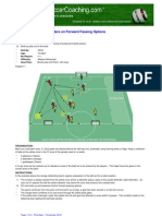 Coaching Outside Defenders on Forward Passing Options