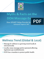 Myths & Facts On Philippine Massage Licensure Examinations Through The Department of Health