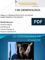 La Criminalidad en Ecuador