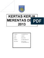 Kertas Kerja Merentas Desa 2013