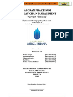 Contoh LAPORAN PRAKTIKUM SUPPLAY CHAIN MANAGEMENT "Agregat Planning"