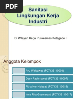 Sanitasi Kerja Kumpulan Cheklist Inspeksi Sanitasi TTU