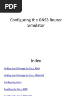 Configuring The GNS3 Router Simulator