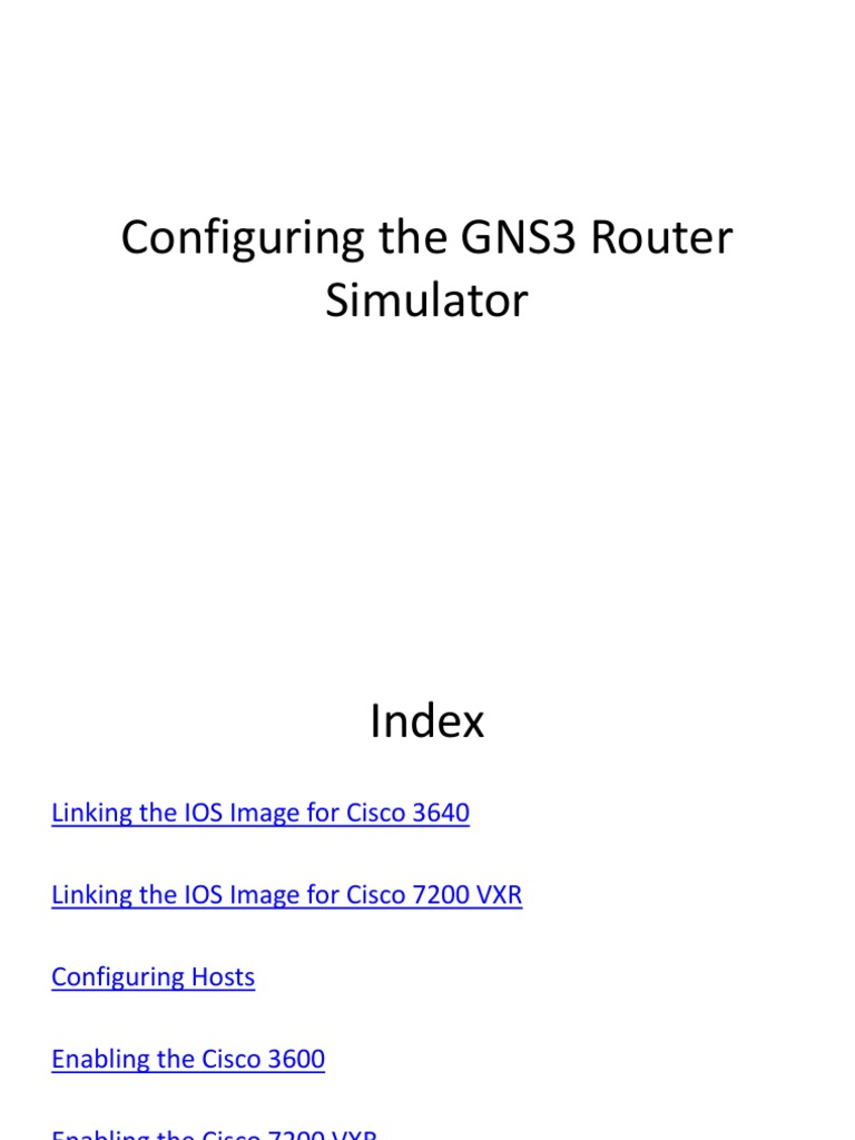 3640 Ios Gns3