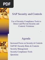 SAP Security and Controls: Use of Security Compliance Tools To Detect and Prevent Security and Controls Violations