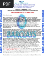 Barclays Bank United Kingdom Re Confirmation of Payment Fund