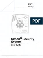 Simon Alarm System v3 Users Manual