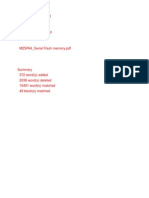 Text Comparison: Documents Compared M25P64 PDF