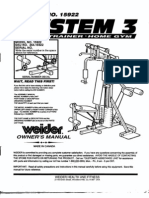Weider System 3 15922 Manual