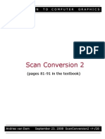 Scan Conversion 2