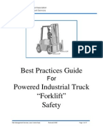 Best Practice Guide For Powered Industrial Truck Forklift