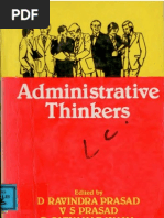 Download Administrative Thinkers D Ravindra Prasad by dmdstaffpac SN118101107 doc pdf