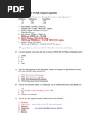 Introduction To Oracle - PL/SQL Exam Practice Questions