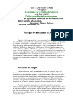 Los Riesgos y La Realidad Uruguaya