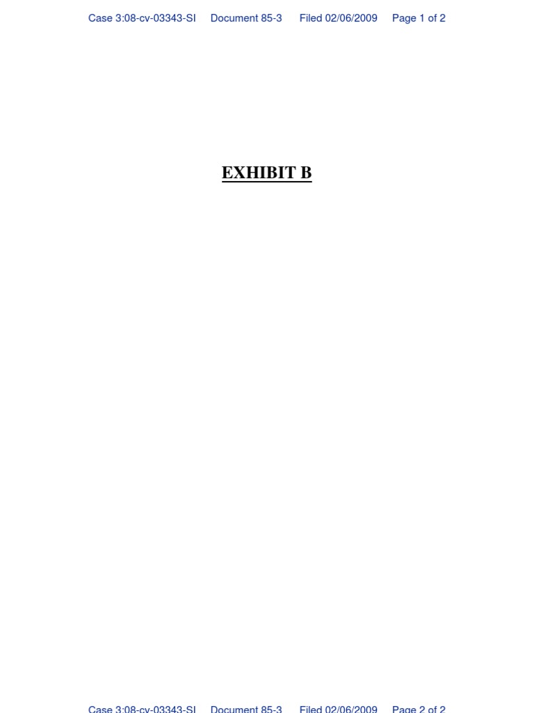 Exhibit B | PDF