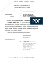 Document 4 - Notice of Voluntary Dismissal Without Prejudice