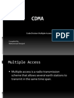 Code Division Multiple Access: Compiled By: Muhummad Sherjeel