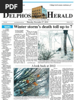 Winter Storm's Death Toll Up To 7: Elphos Erald