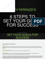 6 Steps to Set Your Goals for Success Refocus Your Life Goals and Your Career Goals Today