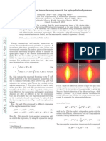 Energy-momentum tensor nonsymmetric for spin photons