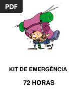 Apresentação KIT 72 HORAS - Emergencial