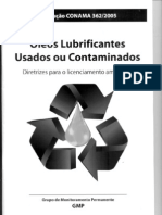 Manual de Orientação para Óleo Usado e Contaminado - CONAMA 362/2005